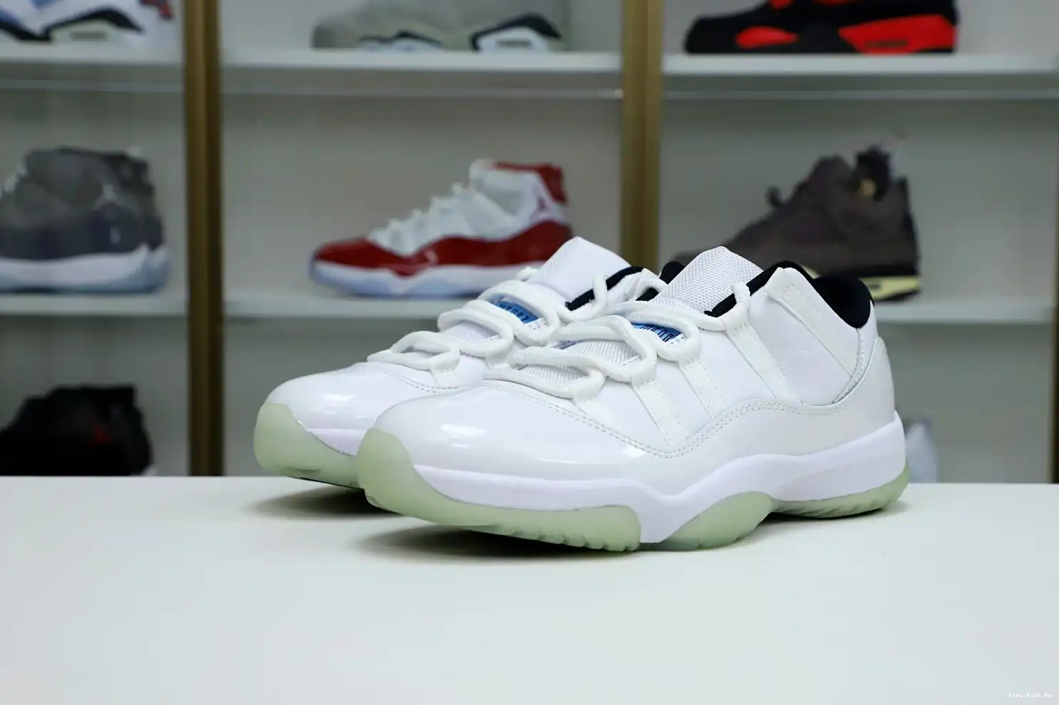 AIR BLUE RETRO Kimikick LEGEND LOW 11 JORDAN 0812